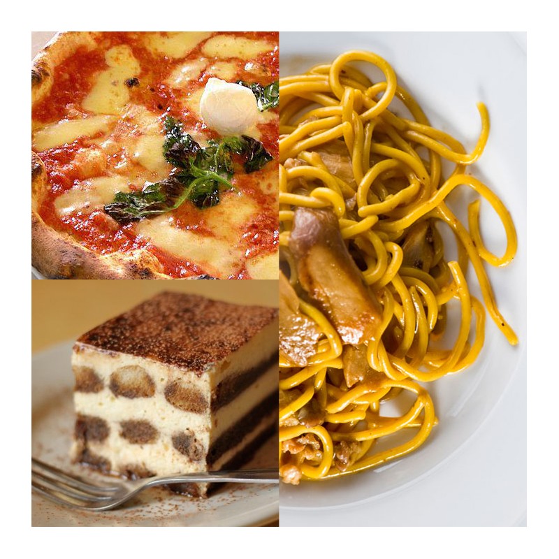 PASTA, PIZZA AND TIRAMISU CLASS