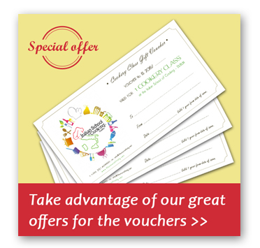 spacial offer cookery vouchers