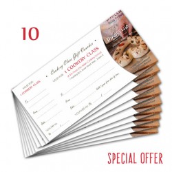 GIFT VOUCHERS - 10 COOKERY CLASSES