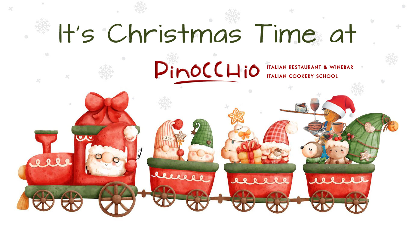 Christmas at Pinocchio restaurant