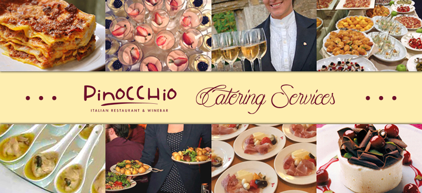 Pinocchio catering top